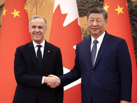 Canada's PM Carney with China's Xi Jinping