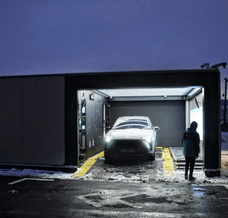 EXCLUSIVE: Nio’s first Battery Swap Station in Europe is built and ready to launch