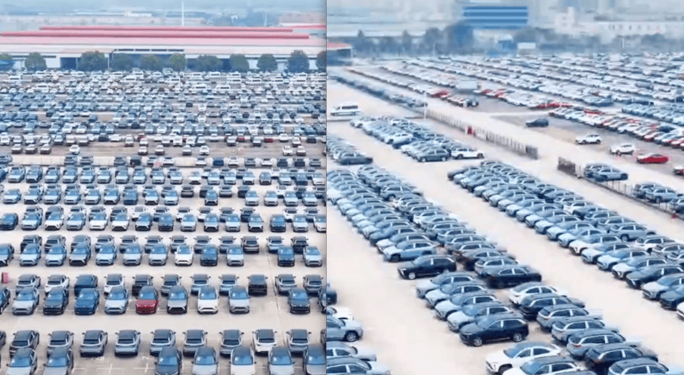 EXCLUSIVE: Thousands of NIO models spotted at JAC x NIO Hefei Factory