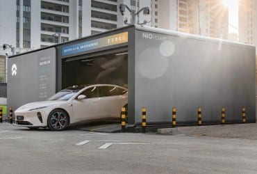 Nio's Battery Swap Station in China