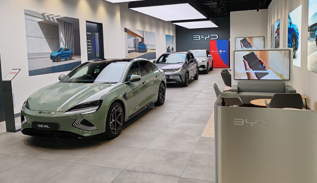 BYD in the UK