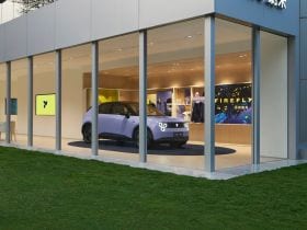 Firefly at a Nio Showroom in China
