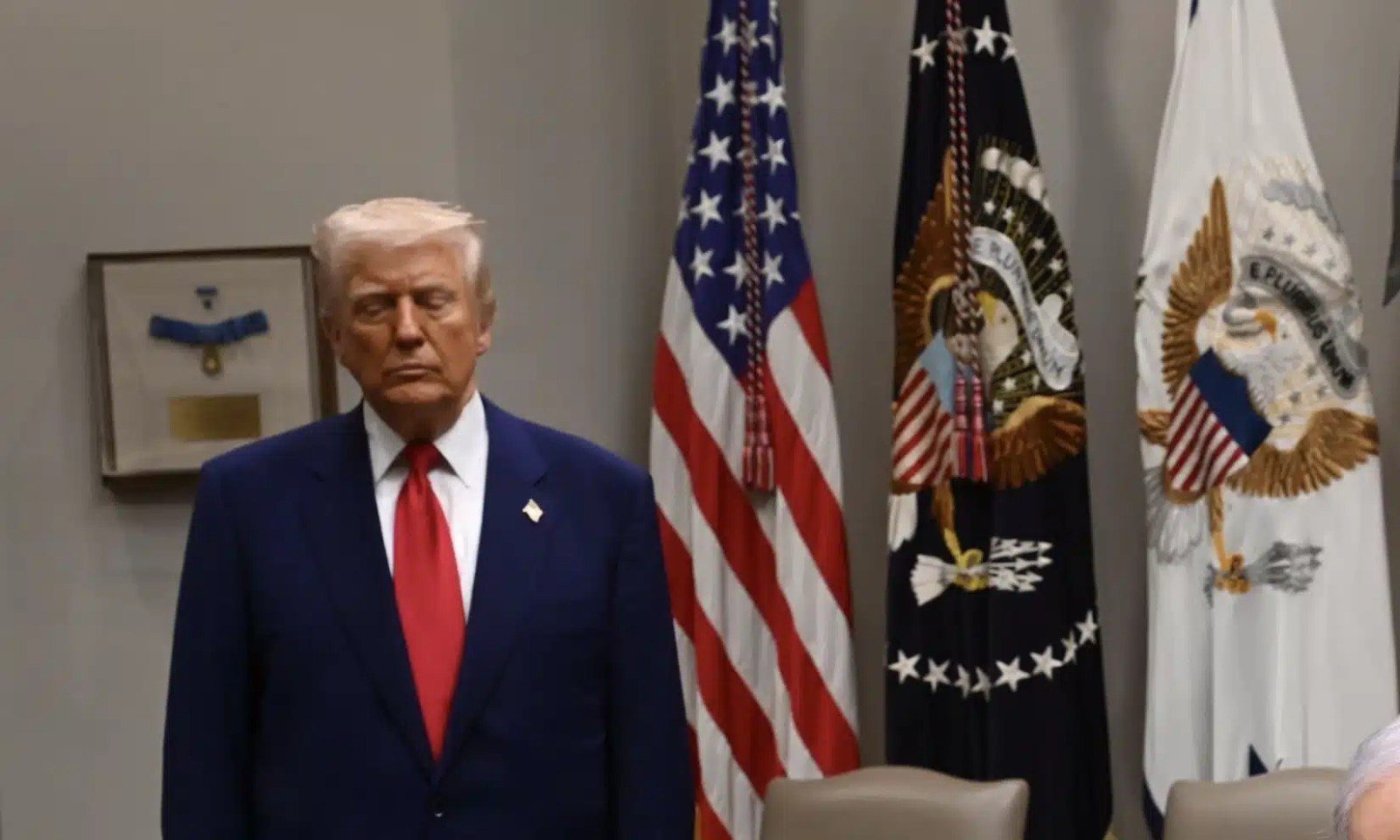 Donald Trump at the White House