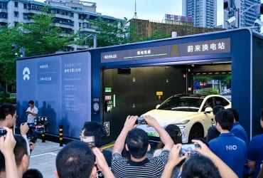 Nio's battery swap in China