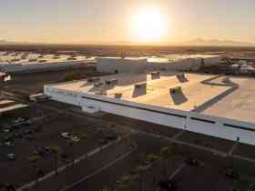 Lucid's EV plant in Arizona