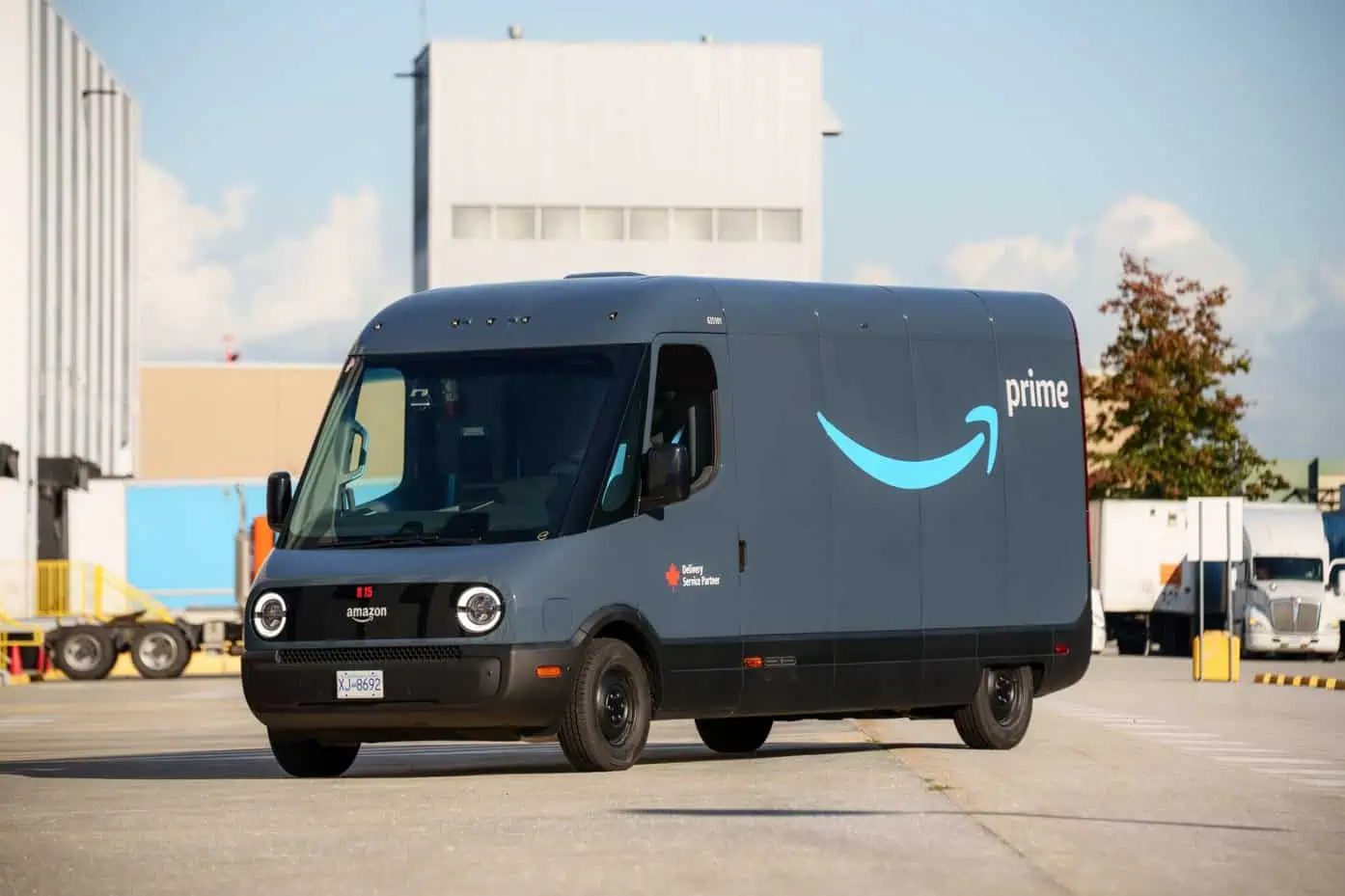 Rivian EDV Amazon Canada