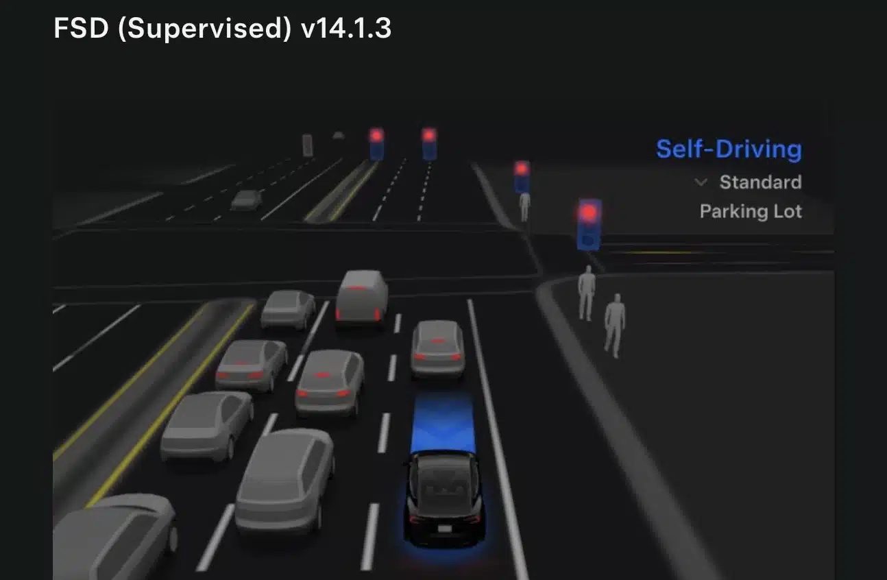 Tesla FSD 14.1.3