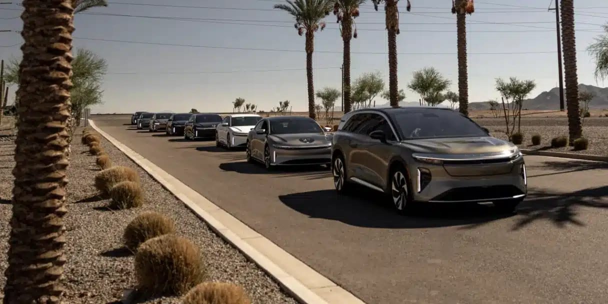 Lucid Air vehicles