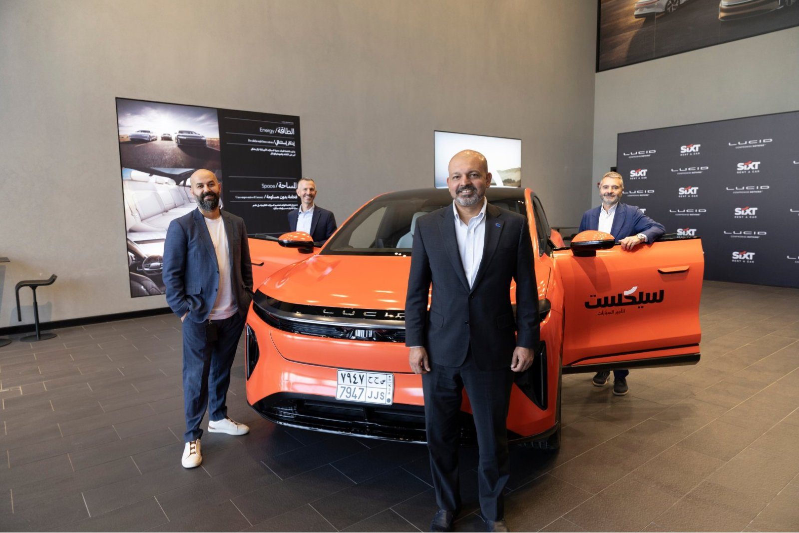 Lucid's agreement with Sixt in Saudi Arabia