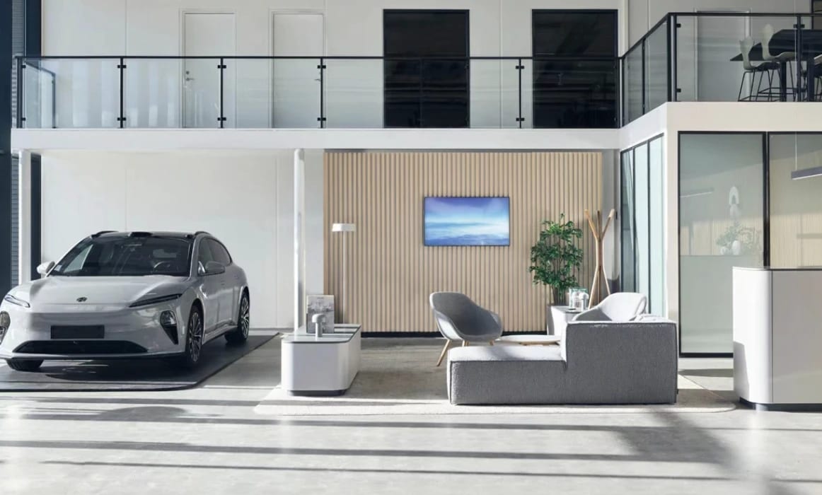 Nio store in Denmark