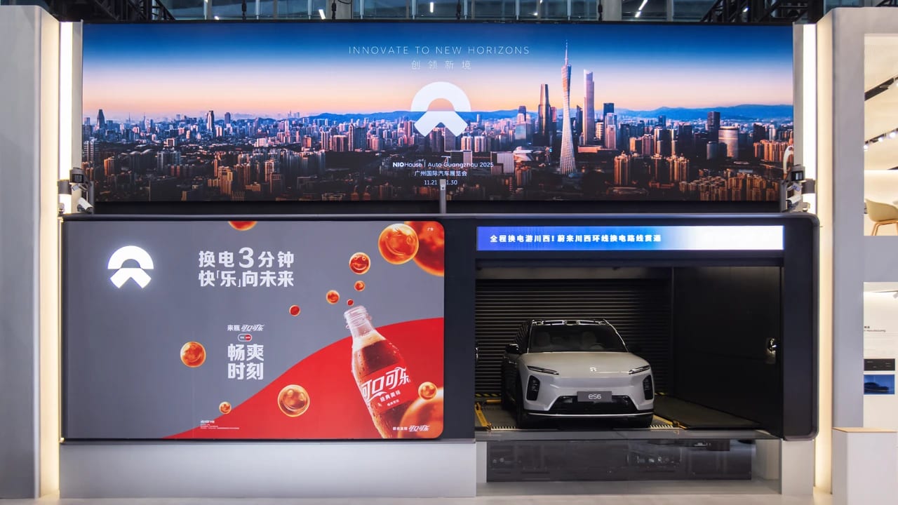 Nio at the Guangzhou Auto Show
