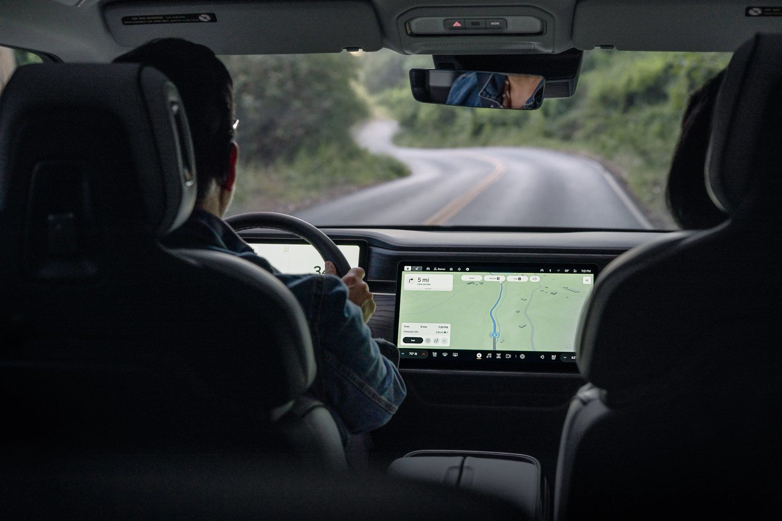 Rivian vehicle