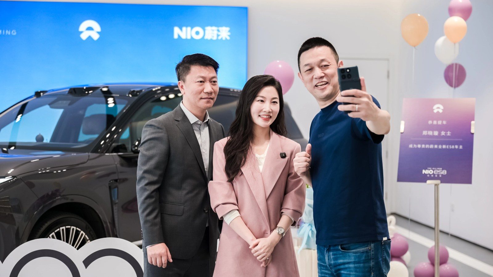 Nio ES8 40,000th delivery
