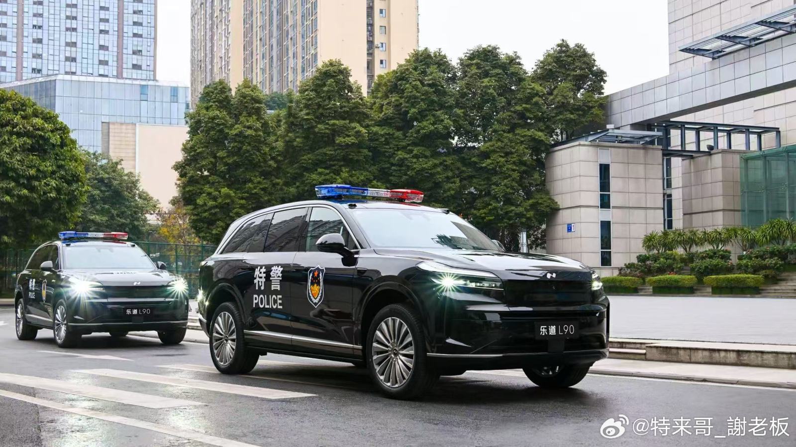 Onvo L90 Sichuan Police Fleet