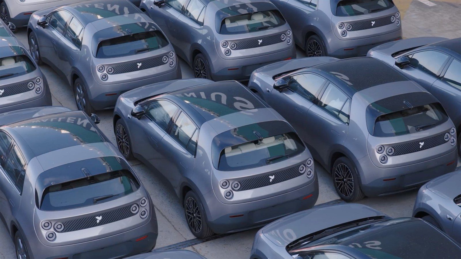 Firefly cars being shipped to Europe.