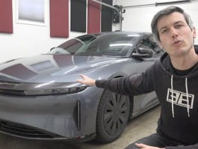 YouTuber Engineering Explained reviewed a Lucid Air sedan.