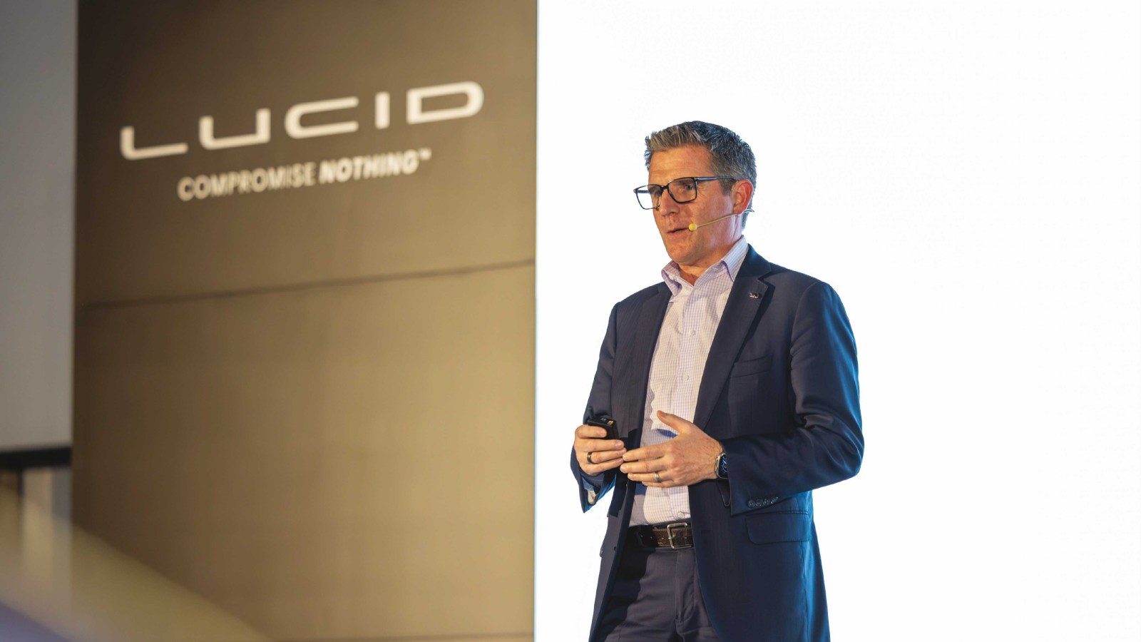 Lucid's interim CEO Marc Winterhoff