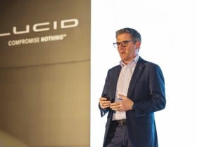 Lucid's interim CEO Marc Winterhoff