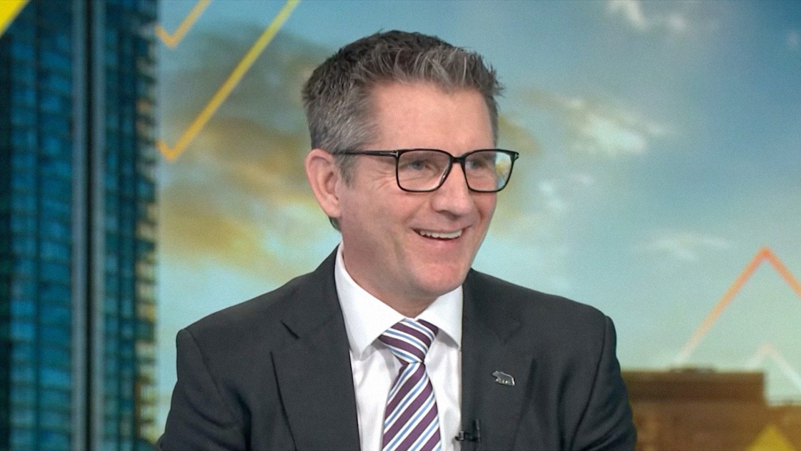 Lucid CEO Marc Winterhoff speaking at Bloomberg
