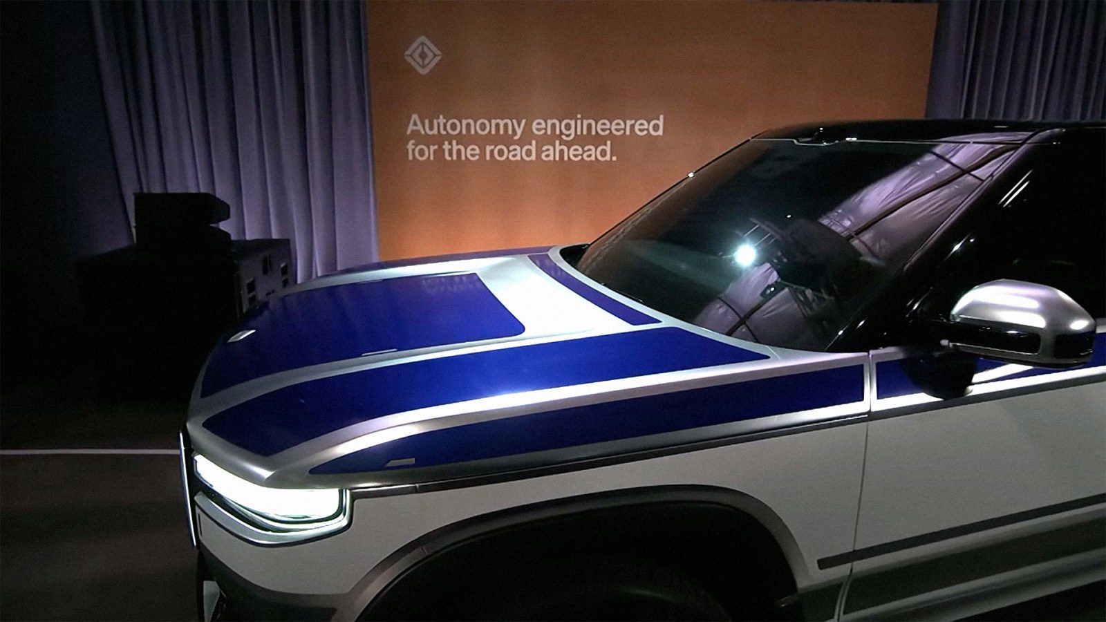 Rivian R2 during Autonomy Day