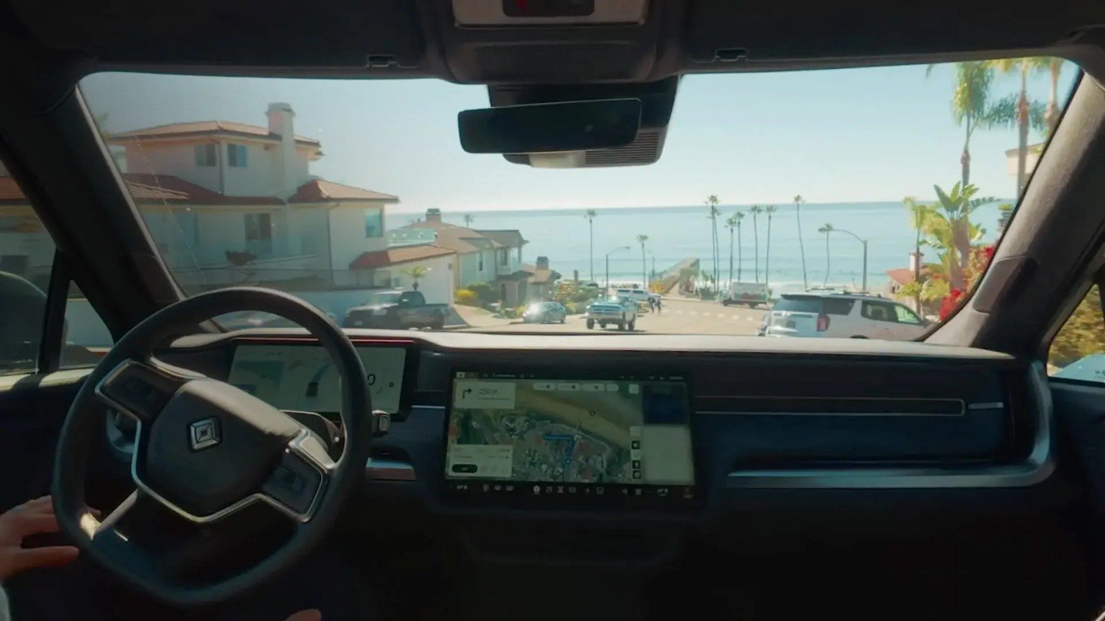 Rivian Hands-Free feature on autonomy platform