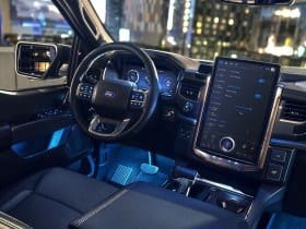 Ford's F15 Lightning interior