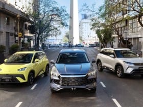BYD vehicles in Argentina