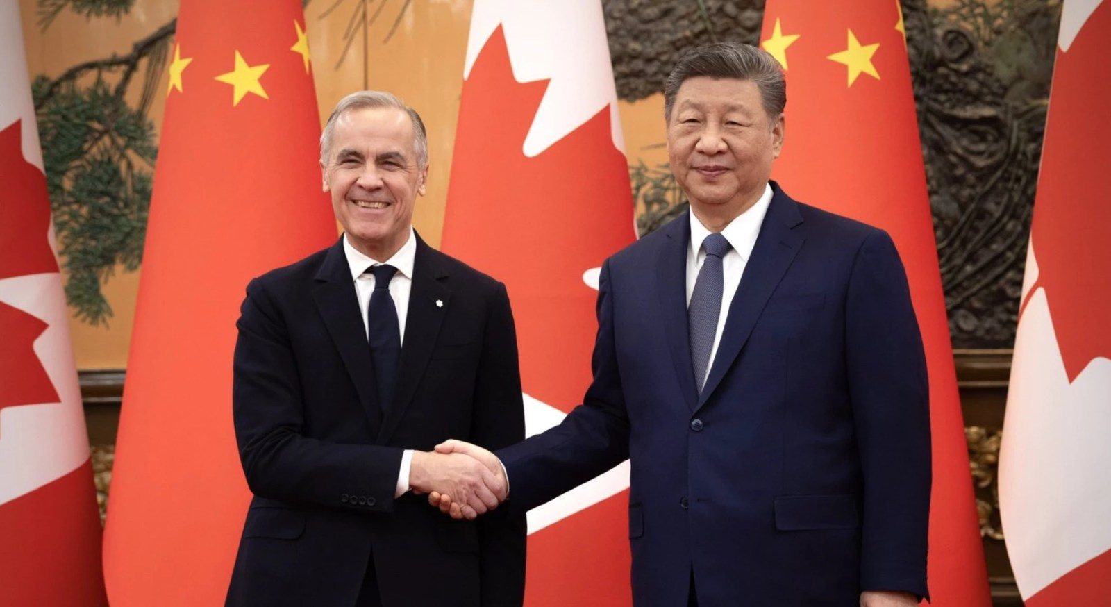 Canada's PM Carney with China's Xi Jinping