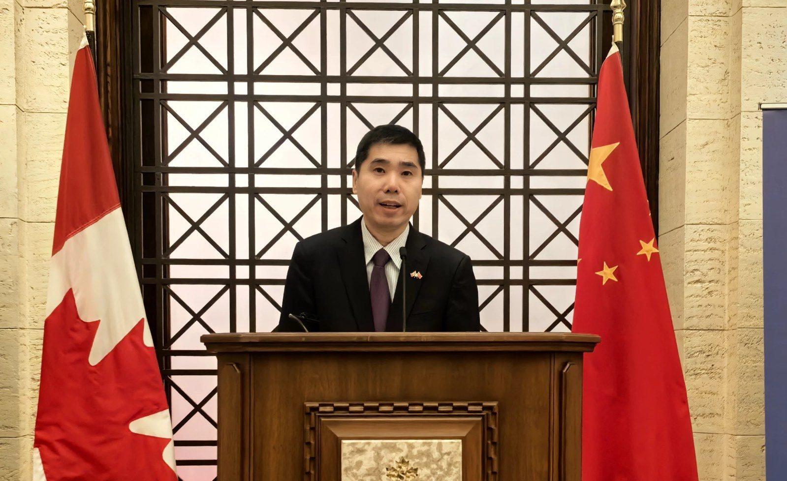 China's Ambassador in Canada Wang Di