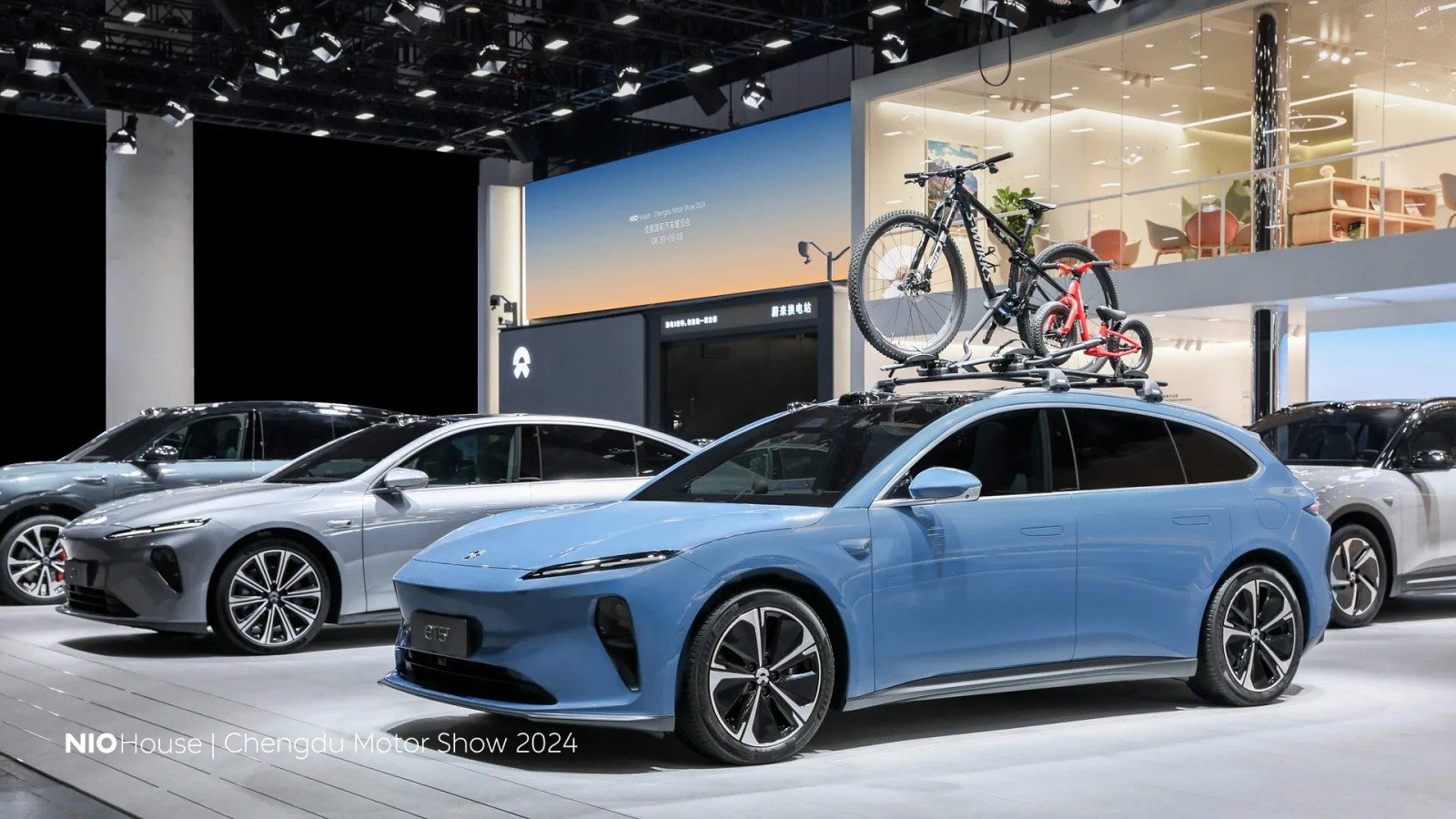 Nio at the Chengdu Auto Show in 2024