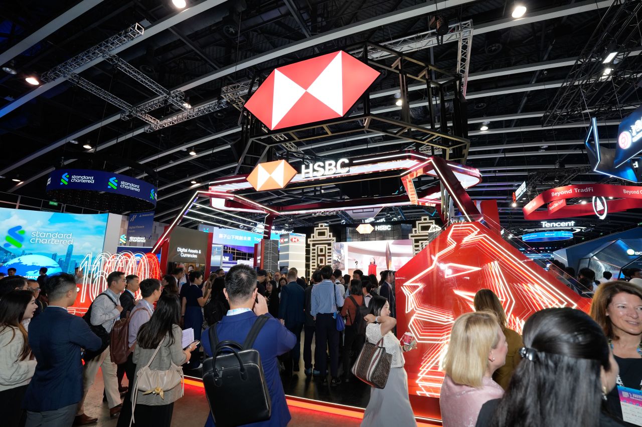 HSBC booth