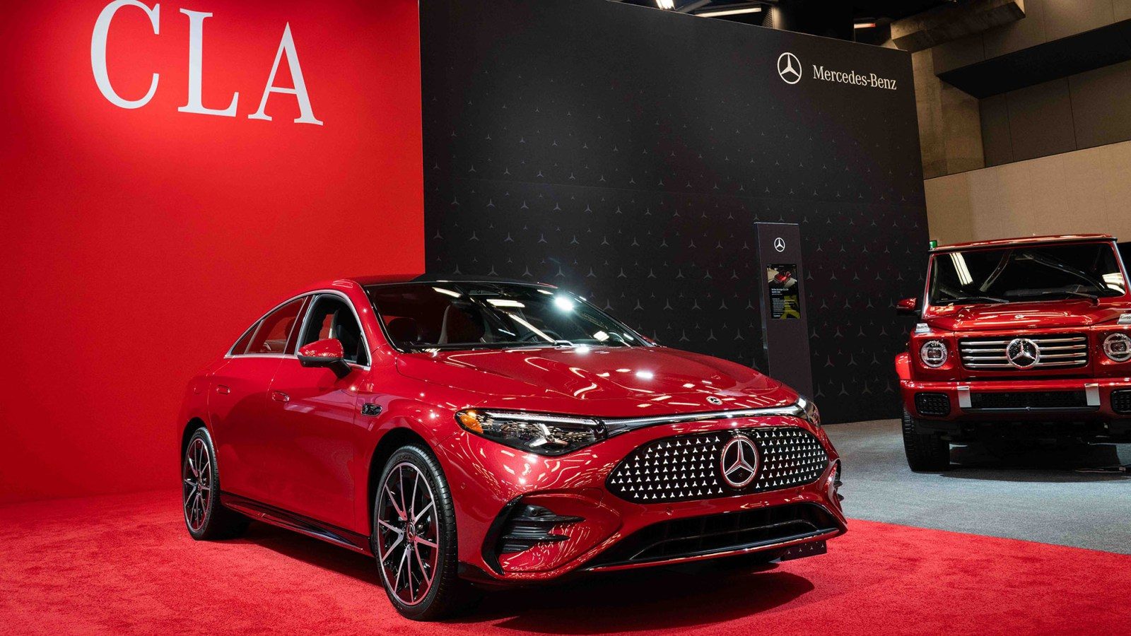 Mercedes-Benz CLA 250+ at Montreal Auto Show 2026