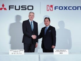 Agreement between MFTBC's CEO Karl Deppen and Foxconn's CSO for EVs, Jun Seki