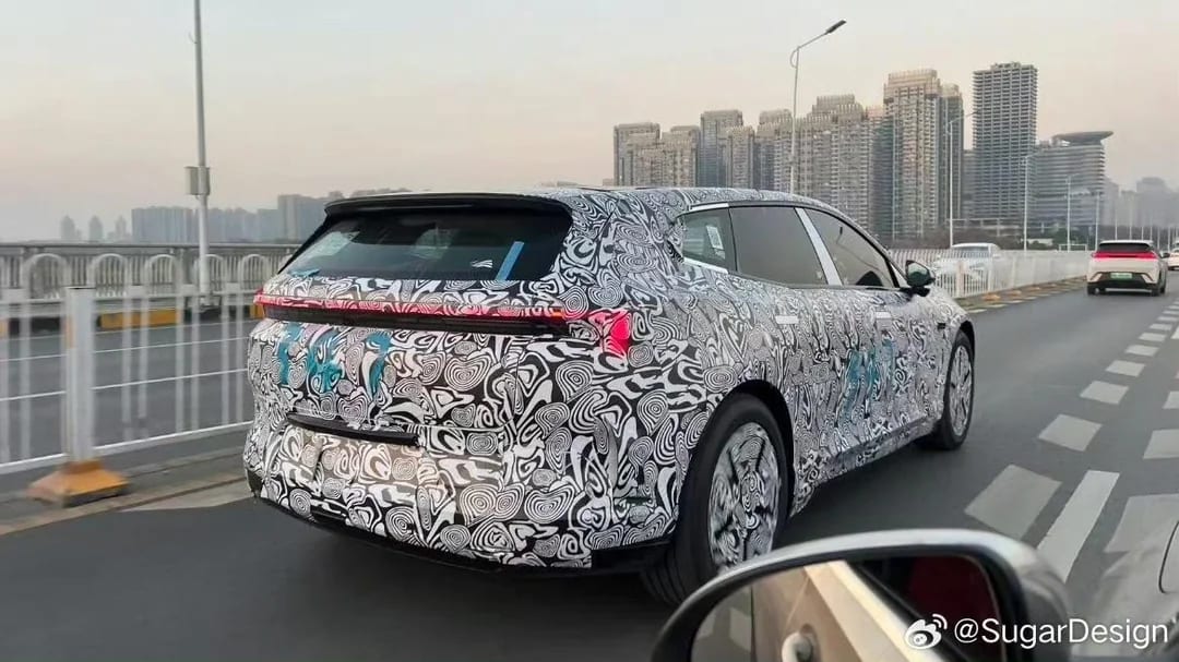 Polestar Vehicle Camouflaged in China