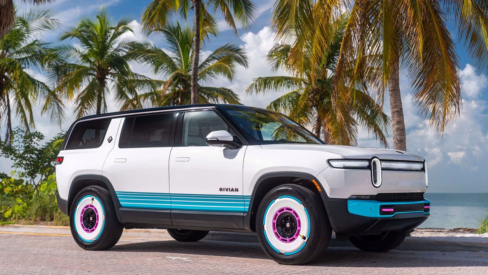 Rivian R1S Quad Miami Edition