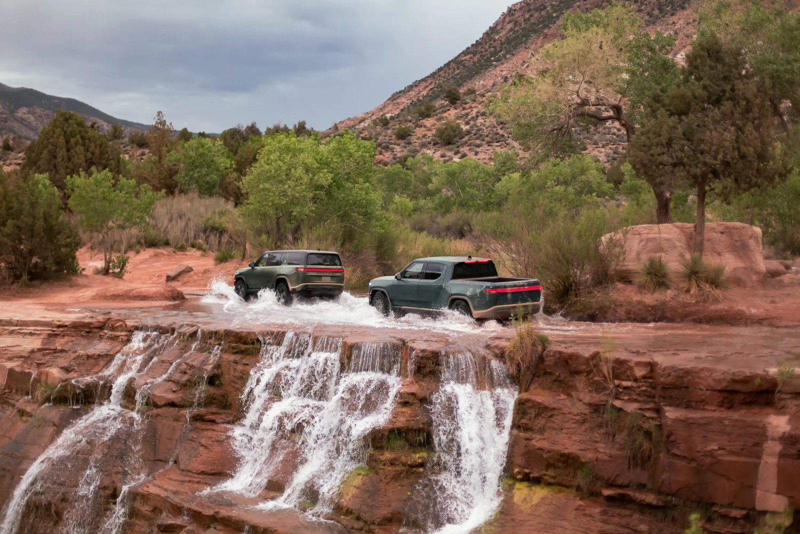 Rivian Quad vehicles
