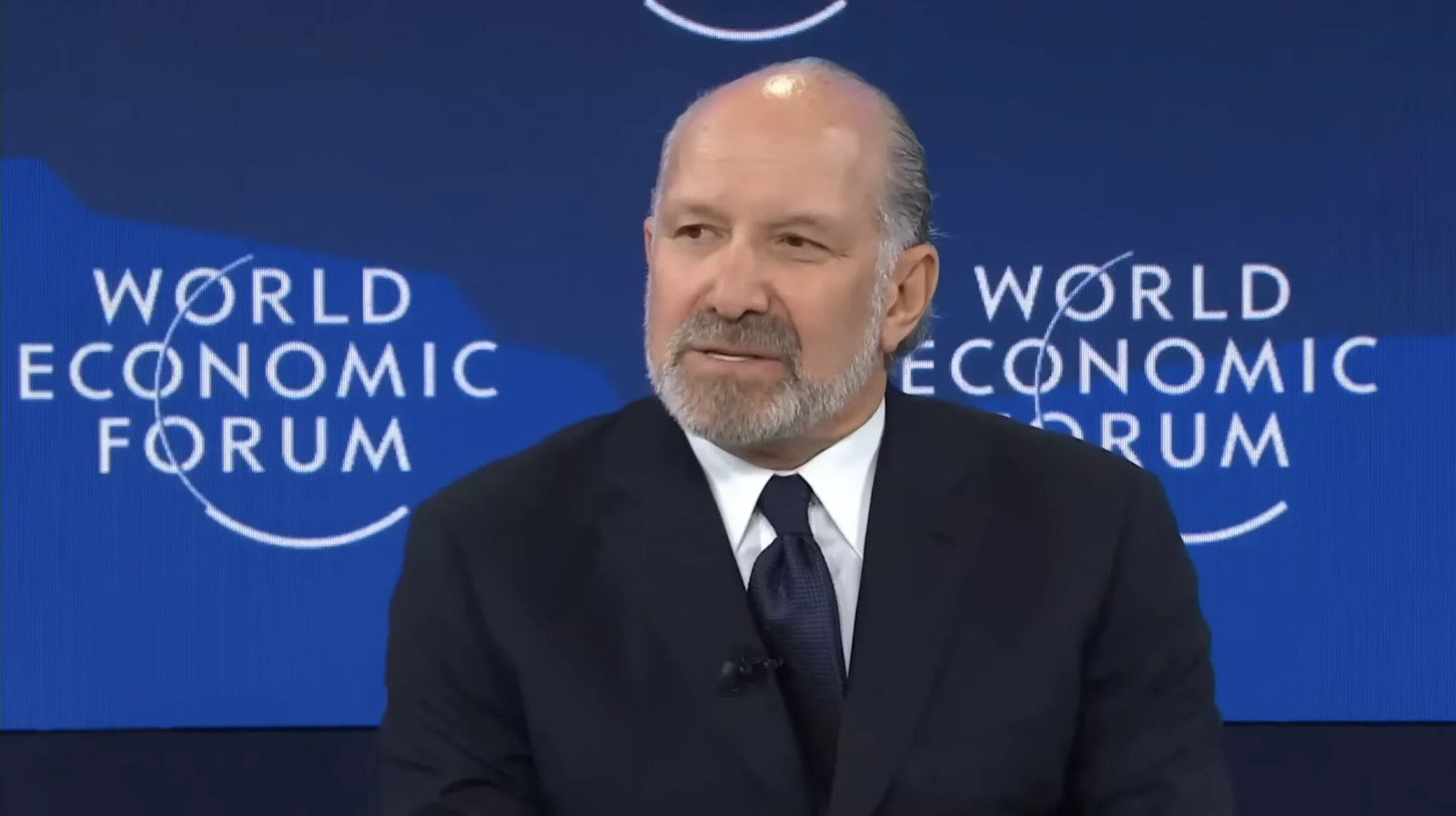 US Commerce Secretary Howard Lutnick at the World Economic Forum