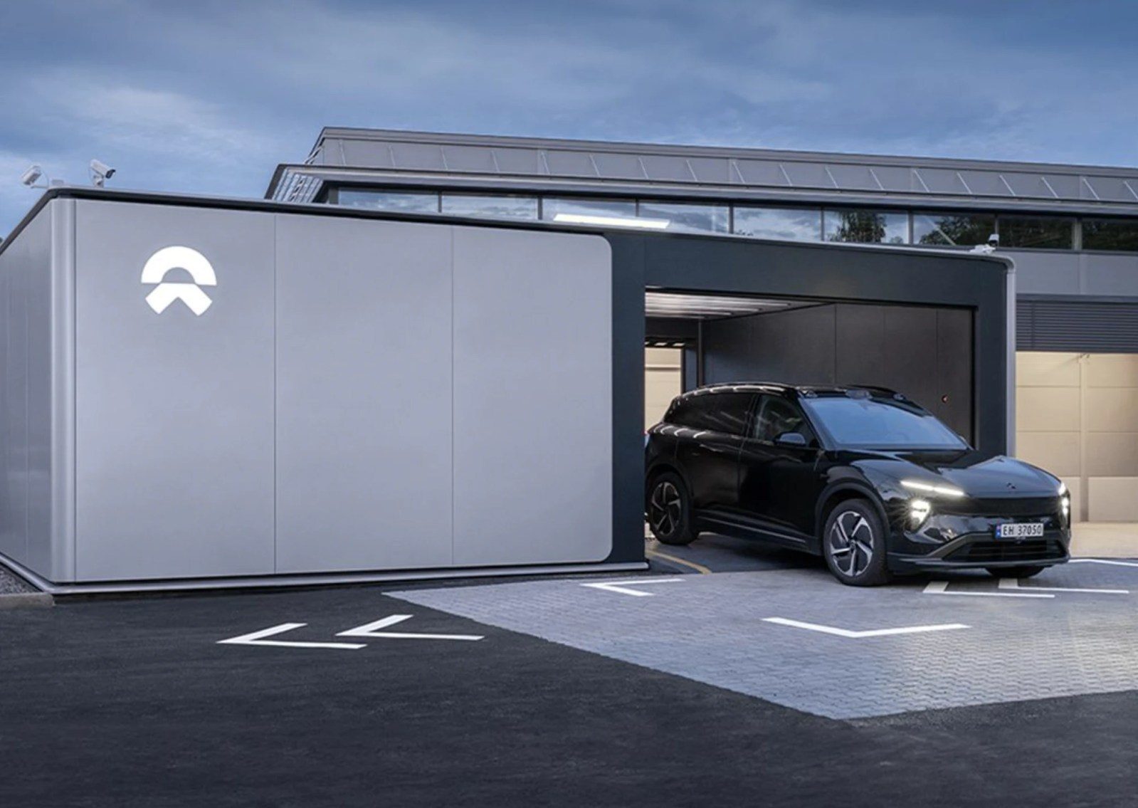 Nio Norway Oslo battery swap station