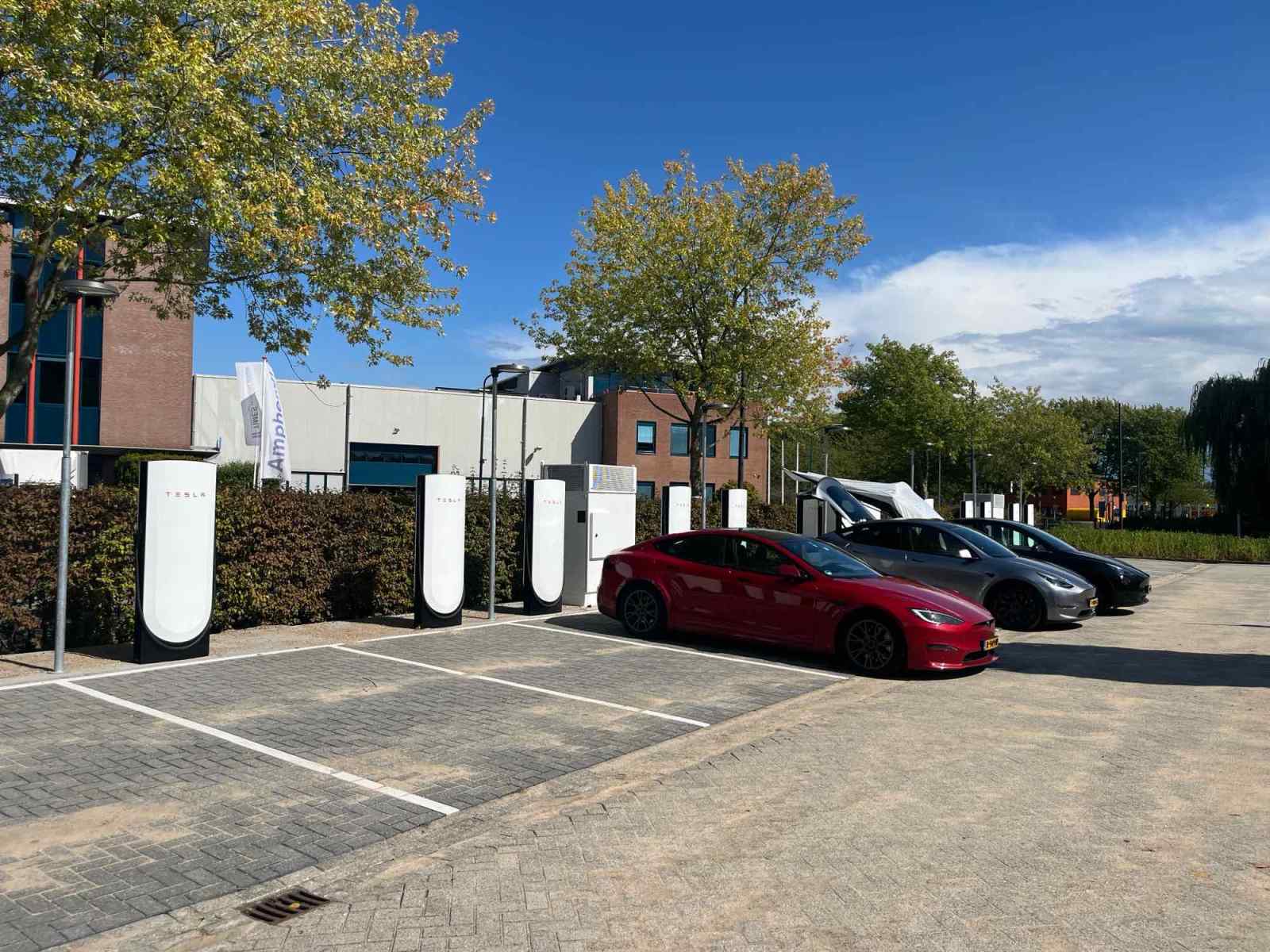 Tesla vehicles in the Netherlands