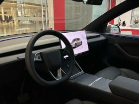 Tesla Model Y L in a Chinese Showroom