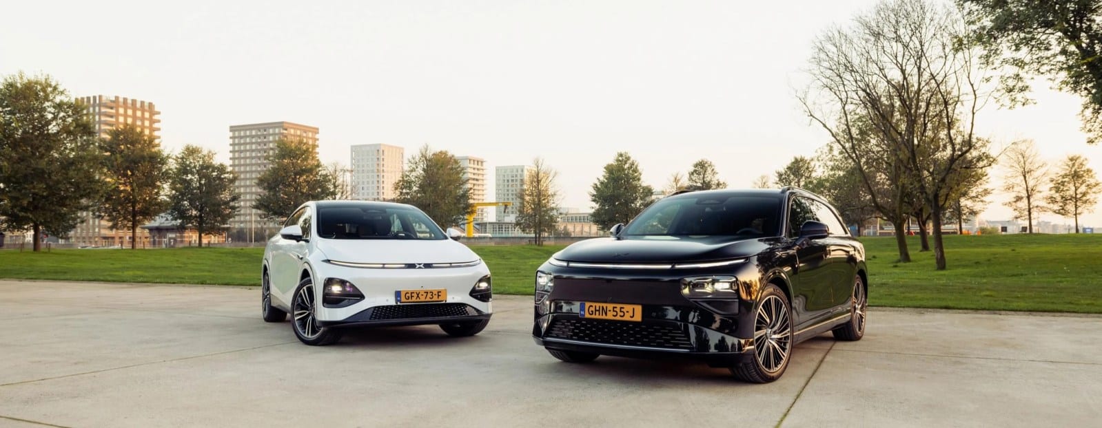 XPeng vehicles in the Netherlands