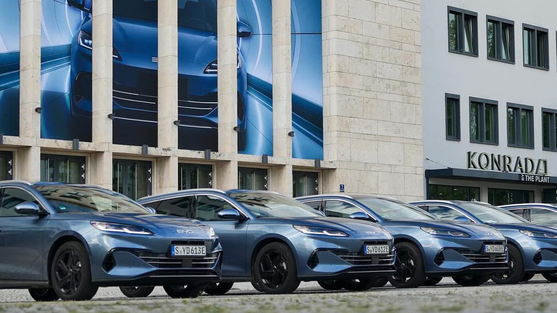BYD vehicles in Germany