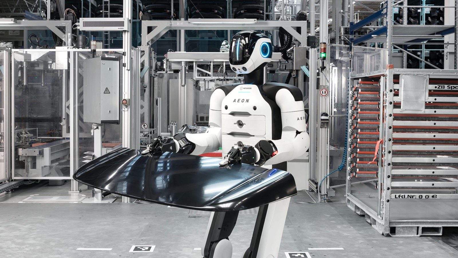 BMW's Humanoid Robot in Leipzig plant