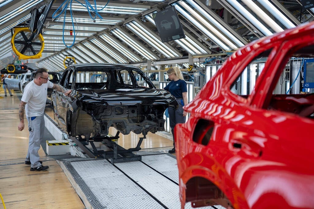 Volkswagen's plant in Wolfsburg, Germany