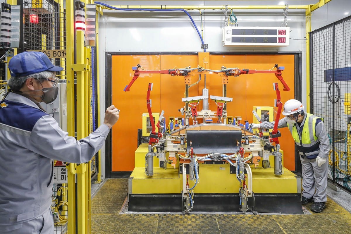 GM's plant in South Korea