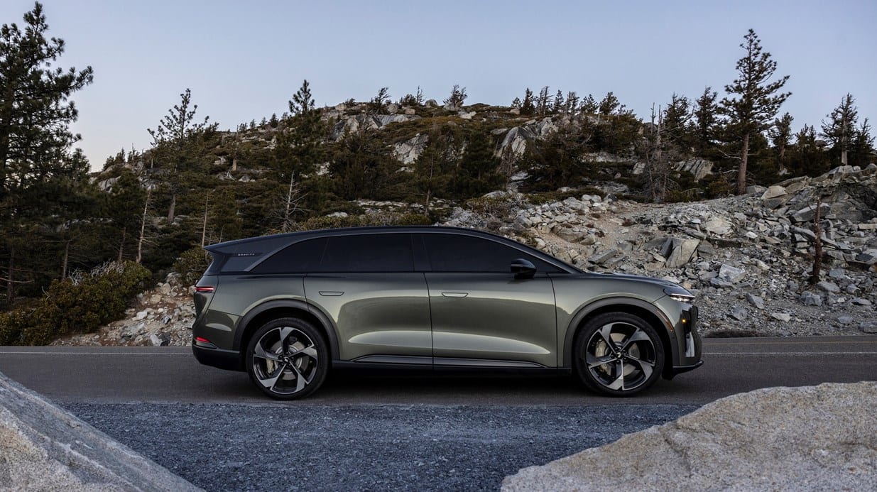 Lucid Gravity SUV for Europe