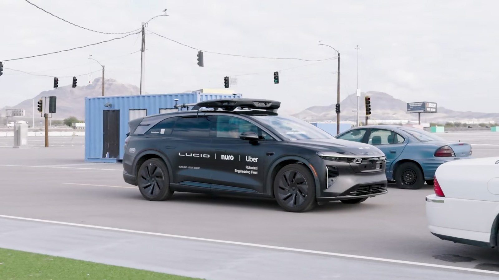 Lucid Uber Robotaxi