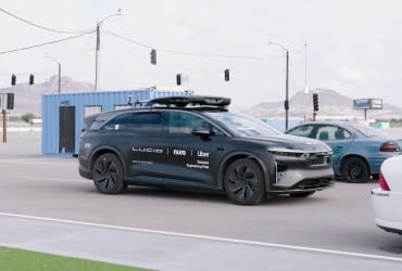 Lucid Uber Robotaxi