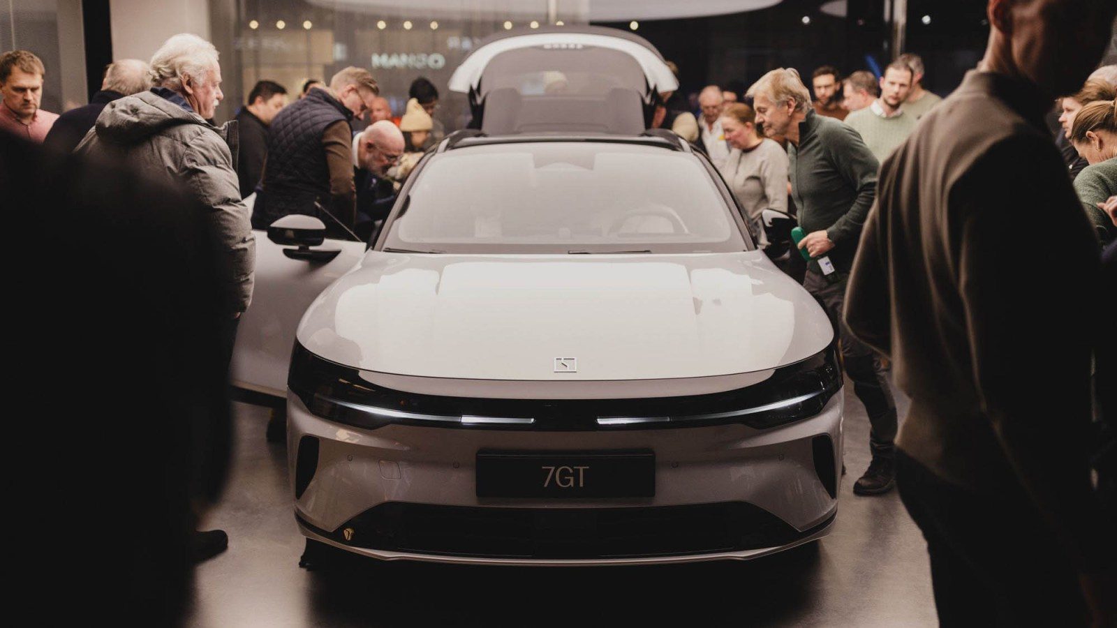 Zeekr 7GT at Zeekr Center Stockholm