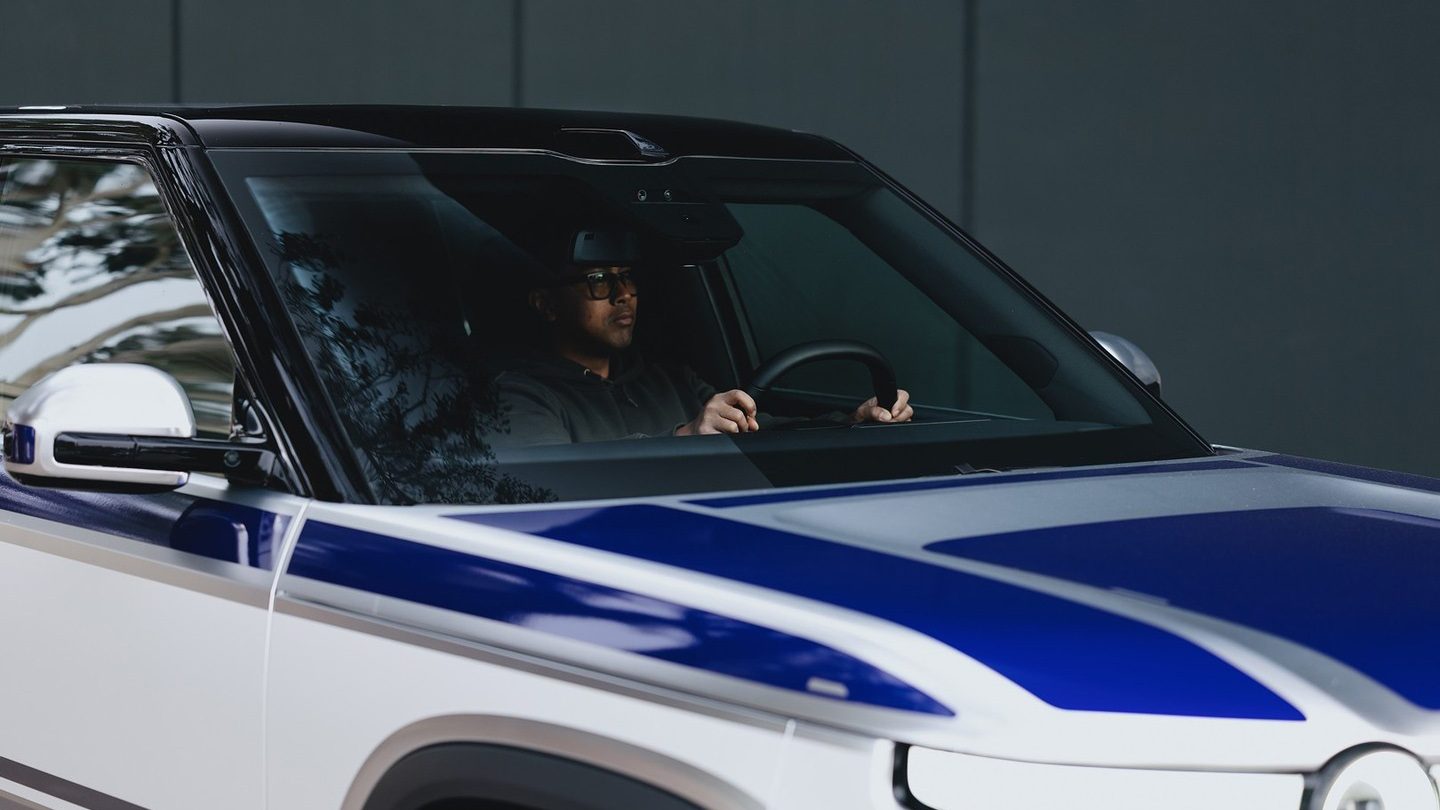 Rivian R2 with LiDAR